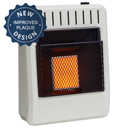 AVENGER Dual Fuel Ventless Infrared Gas Space Heater With Base Feet - 10,000 FDT1IRA